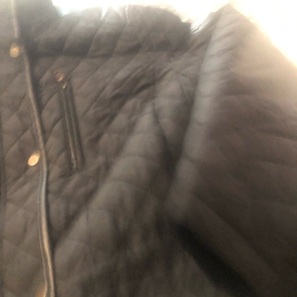 Lauren Ralph Lauren Quilted Black Jacket - Picture 3 of 16